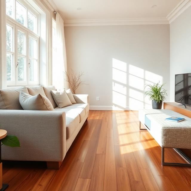 Professionally cleaned living room — Capital Clean Care