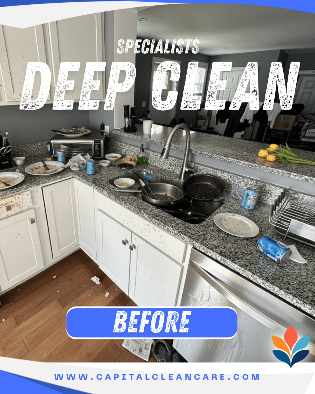 Before cleaning