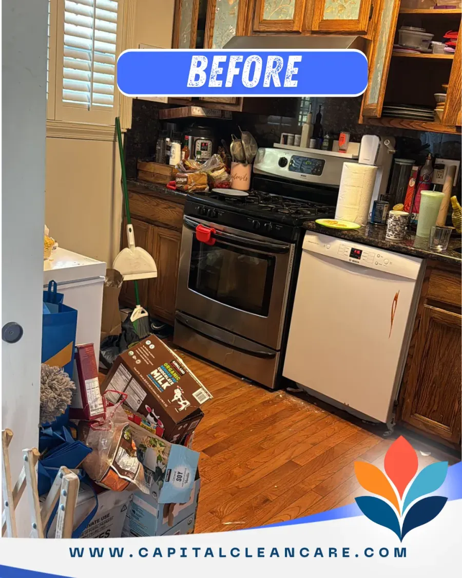Before cleaning