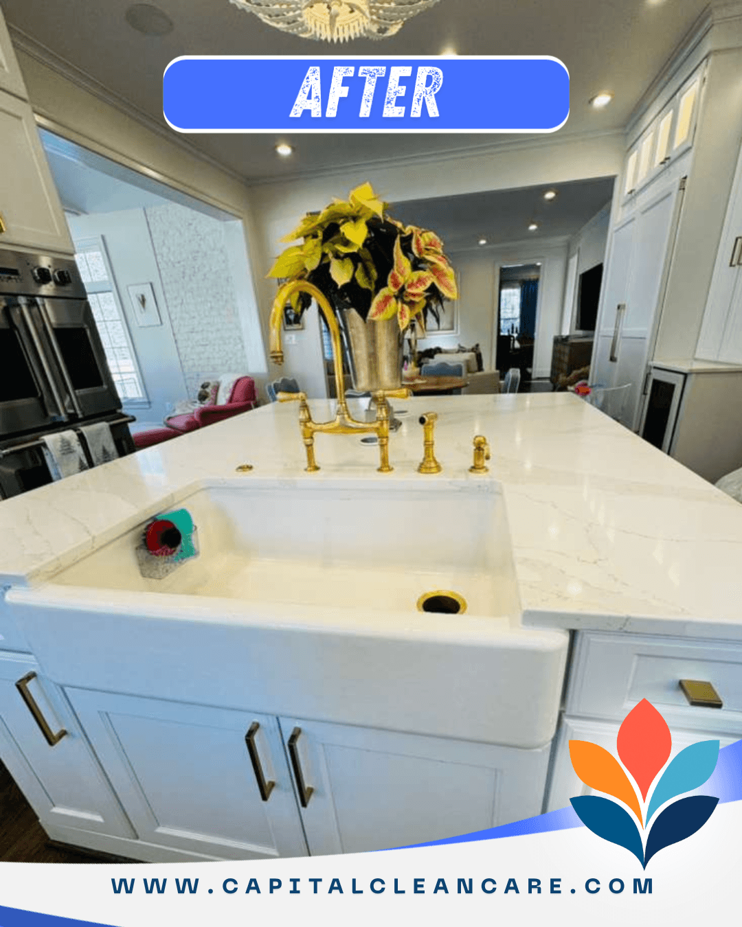 After cleaning