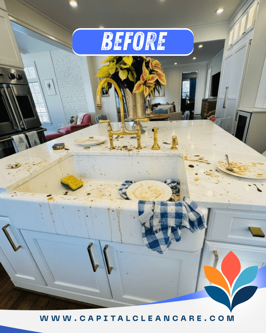 Before cleaning