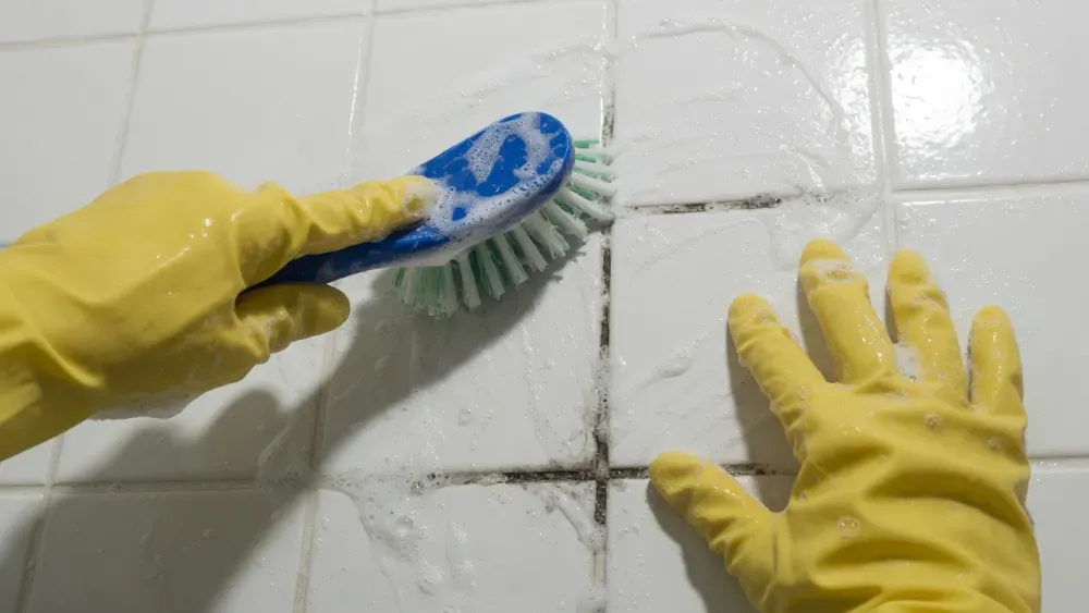 how long does a deep cleaning take — DMV team deep scrubbing tile
