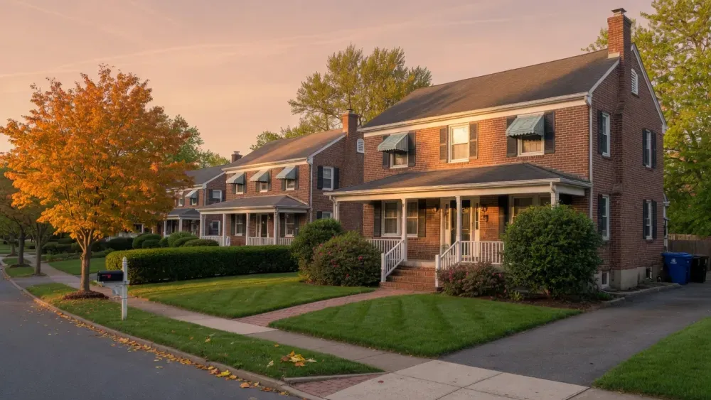 Single-family Maryland home exterior, illustrating deep cleaning cost in Maryland by home size