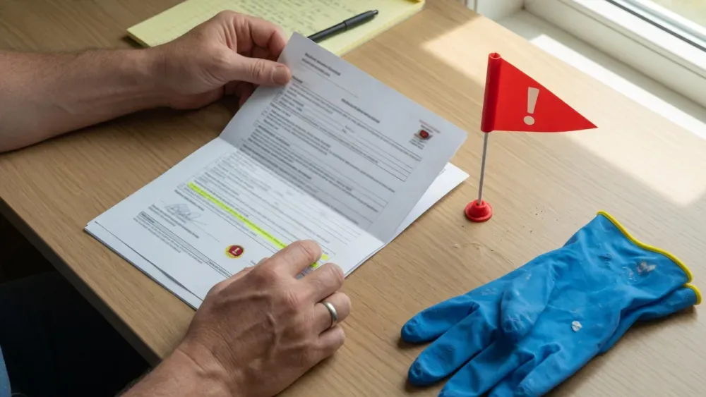7 Red Flags When Hiring a House Cleaning Service