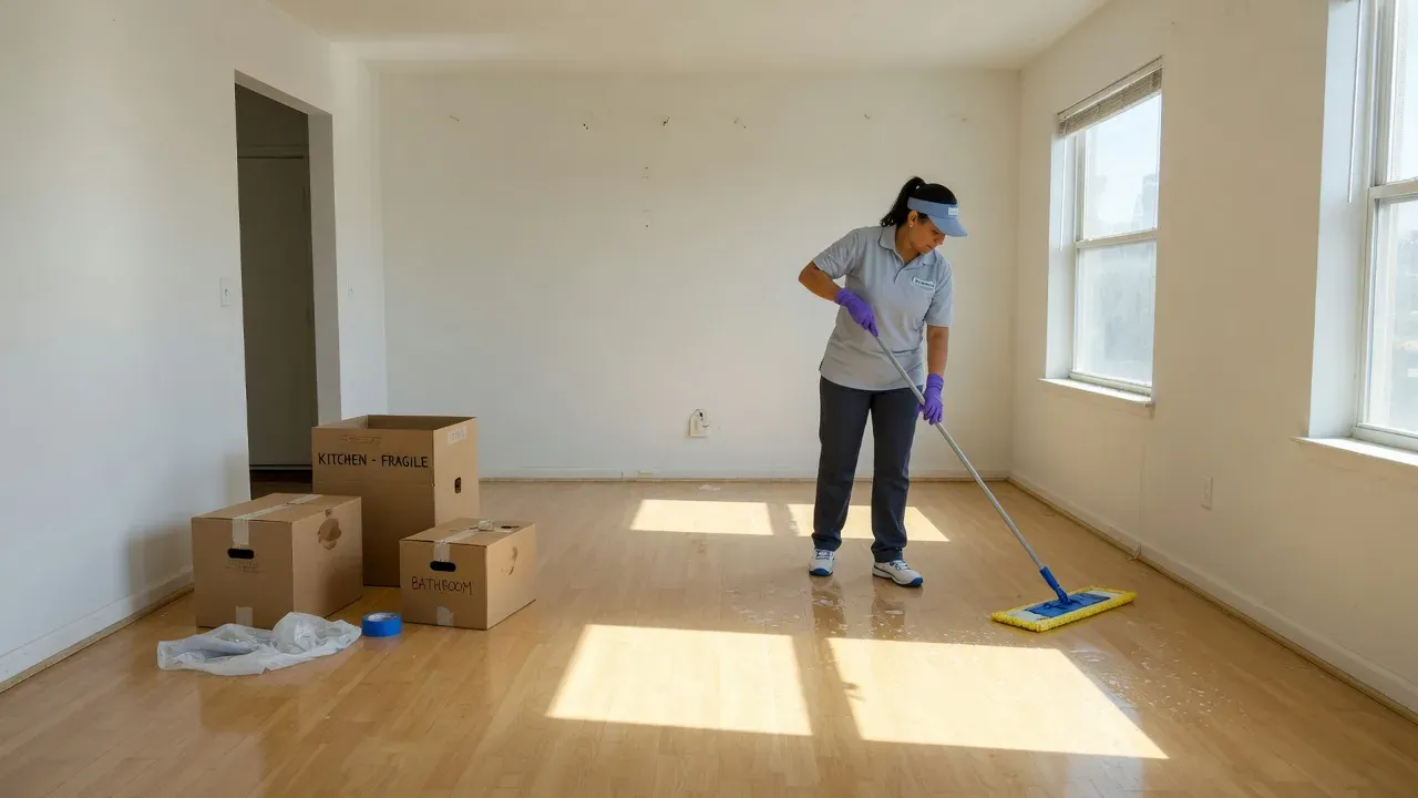 Capital Clean Care team providing move in / move out cleaning in the DMV