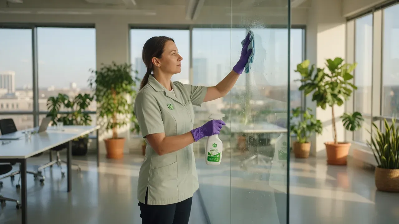 Capital Clean Care team providing office & commercial cleaning in the DMV