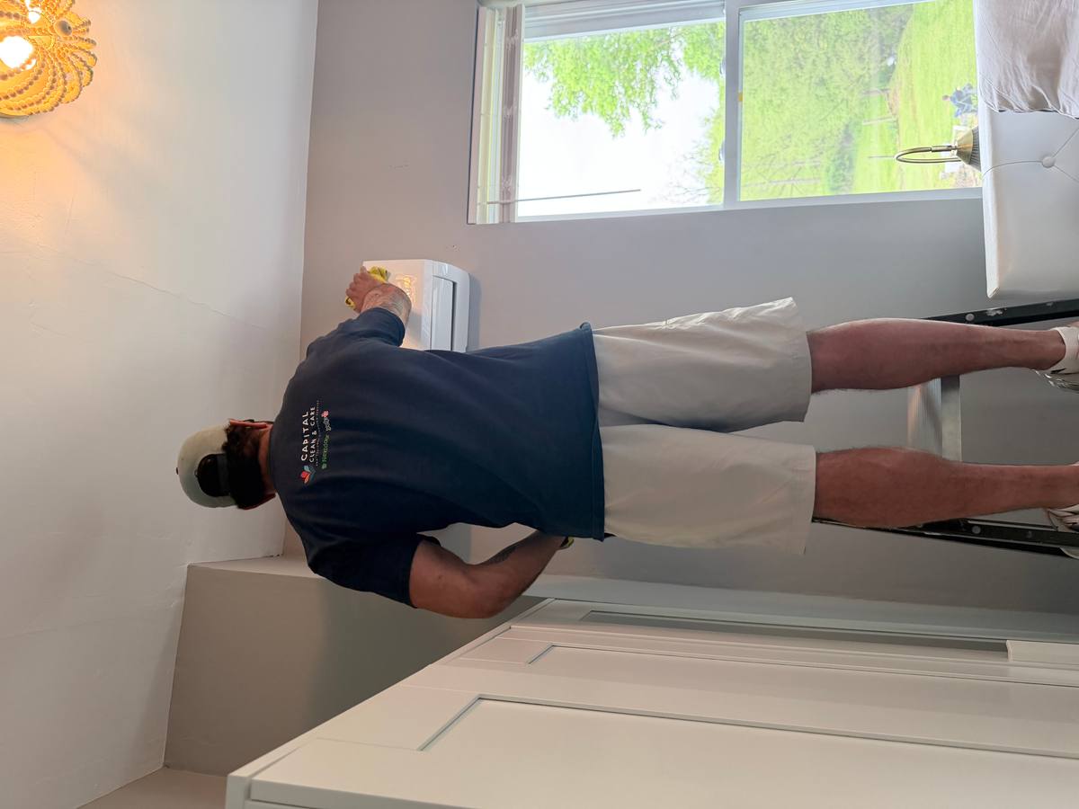 Capital Clean Care team providing spring cleaning in College Park, MD