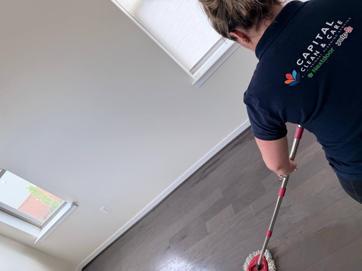 Capital Clean Care team member
